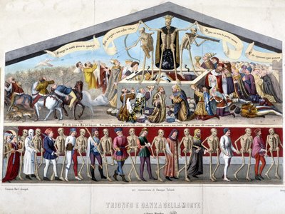 Triumph of death and macabre dance by Unknown artist