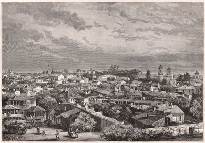 View of Bucharest During the XIX Century by Unknown