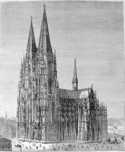 View of Cologne Cathedral by Unknown artist