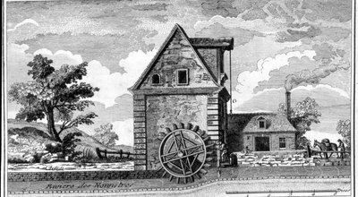 Water Mill by Unknown artist