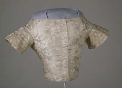 Wedding bodice (back view) by Unknown artist