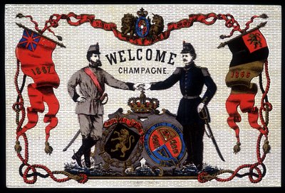Welcome Champagne by Unknown artist