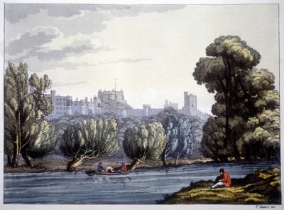 Windsor Castle on the Thames by Unknown artist