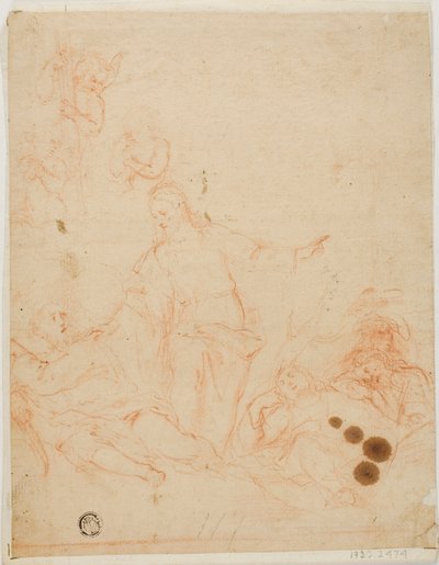 Christ Rebuking a Disciple in the Garden by Unknown Italian