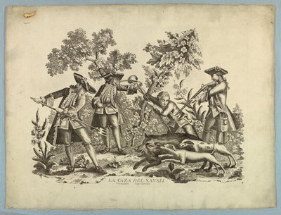 A Boar Hunt by Unknown artist