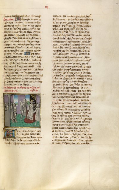 A Petitioner before King Jeroboam by Unknown artist