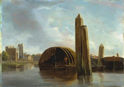 A View of Lambeth by Unknown artist