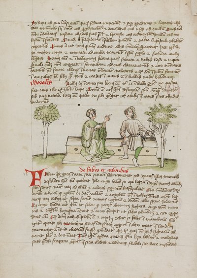 A Woman Speaking to a Horseman by Unknown artist