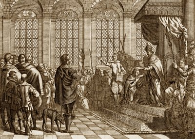 Abdication of Charles V by Unknown artist