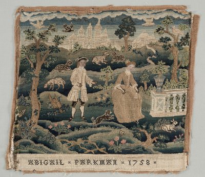 Abigail Parkman Embroidery by Unknown artist