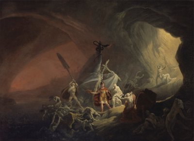Aeneas and the Sibyl by Unknown artist