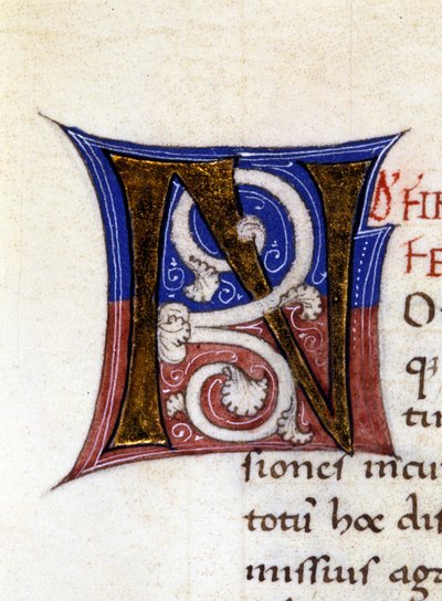 Alphabet: miniaturized letter N by Unknown artist