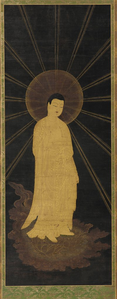 Amitabha (Amida) Welcoming Souls to Paradise by Unknown artist