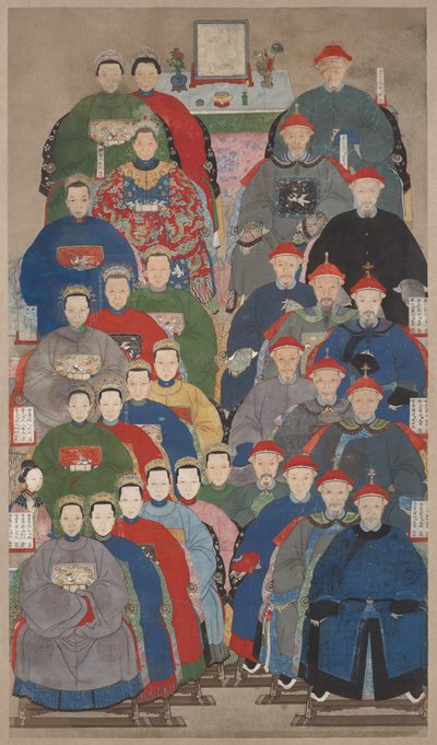 Ancestor Group Portrait by Unknown artist