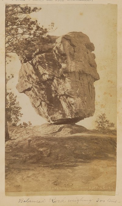 Balanced Rock. Garden of the Gods by Unknown artist