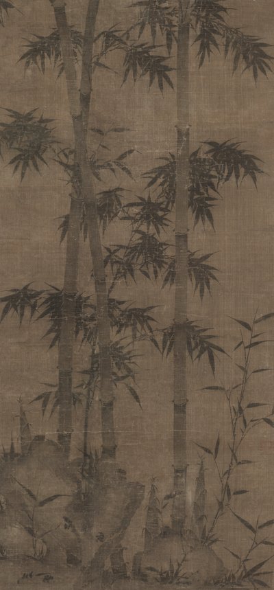 Bamboo in Four Seasons: Autumn by Unknown artist