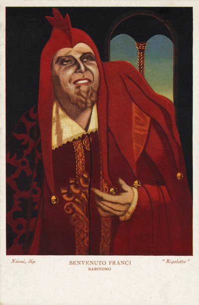 Benvenuto Franci as Verdi