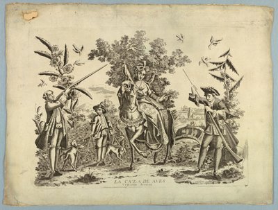 Bird Hunting by Unknown artist