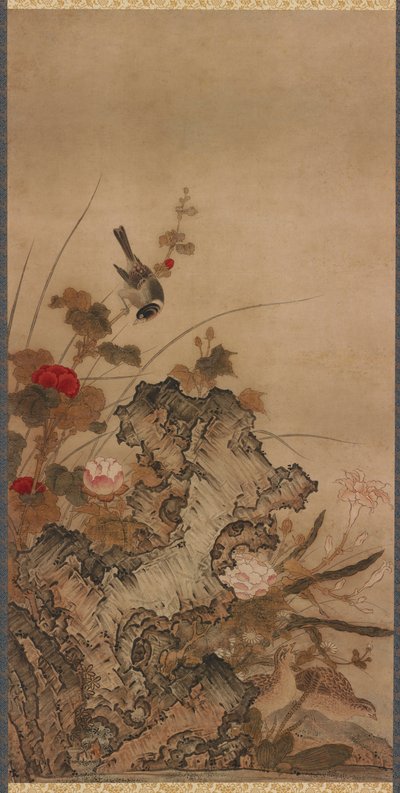 Birds and Flowers by Unknown artist