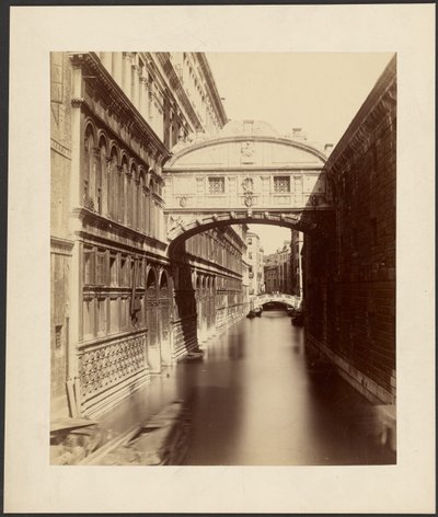 Bridge of Sighs, Venice by Unknown artist