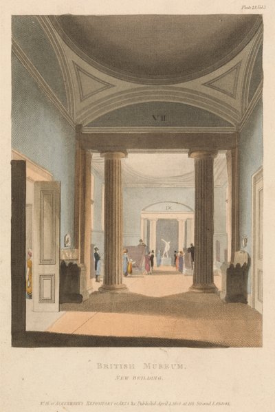 British Museum, New Building by Unknown artist