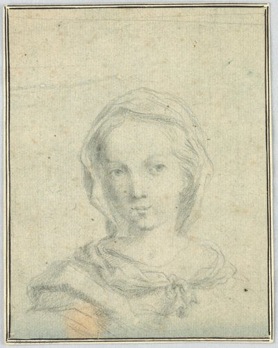 Bust of a Young Girl by Unknown artist