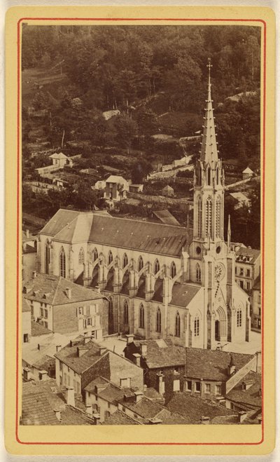 Cathedral at Plompieres by Unknown artist