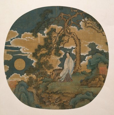 Chang E, The Moon Goddess by Unknown artist