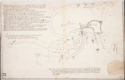 Chart of Kinsale by Unknown artist