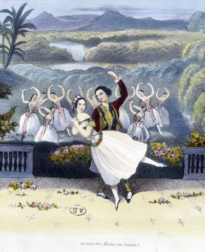 Classical dance: romantic by Unknown artist