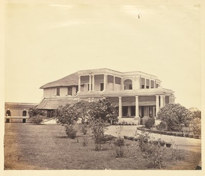 [Colonial Residence, India] by Unknown artist