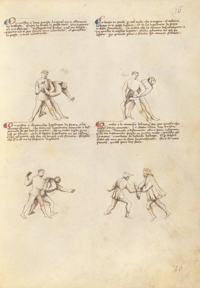 Combat with Dagger by Unknown artist