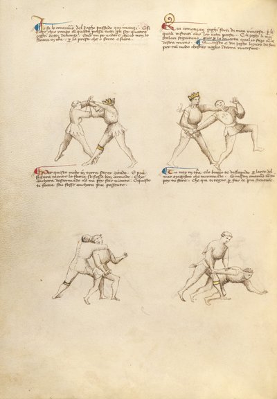 Combat with Dagger by Unknown artist