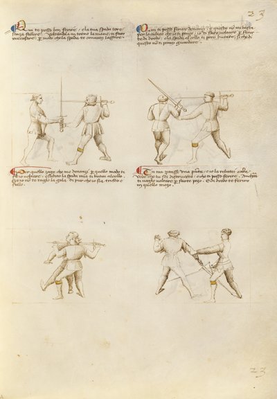 Combat with Sword by Unknown artist
