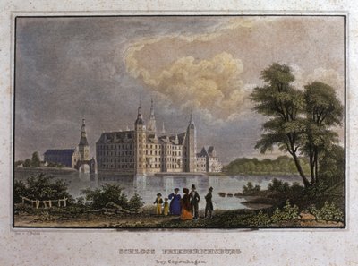 Copenhagen: Fredericksburg Castle by Unknown artist