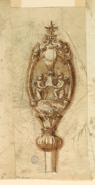 Crest of a Processional Staff by Unknown artist