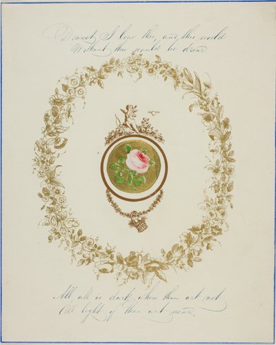 Dearest, I Love Thee by Unknown artist