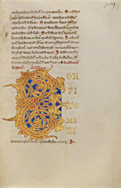 Decorated Initial C by Unknown artist