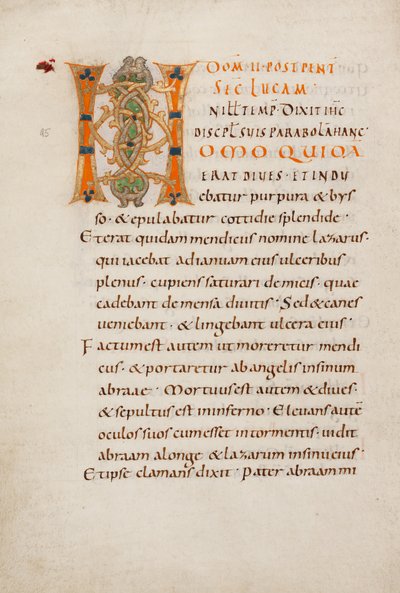 Decorated Initial H by Unknown artist