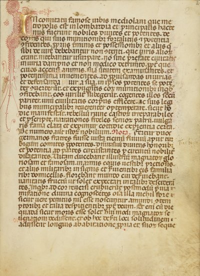 Decorated Initial I by Unknown artist