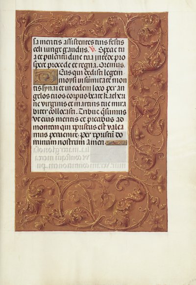 Decorated Text Page by Unknown artist