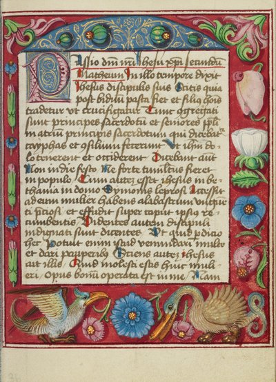 Decorated Text Page by Unknown artist