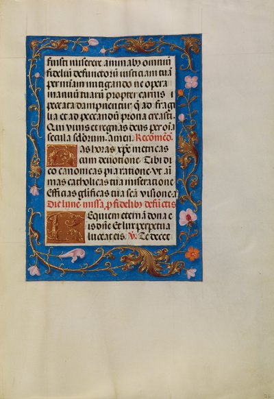 Decorated Text Page by Unknown artist