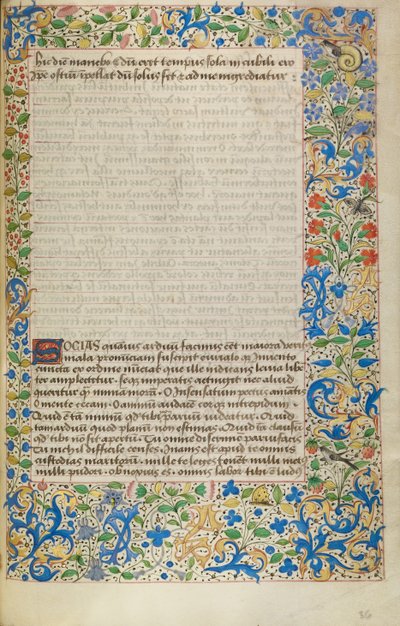 Decorated Text Page by Unknown artist