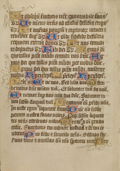 Decorated Text Page by Unknown artist
