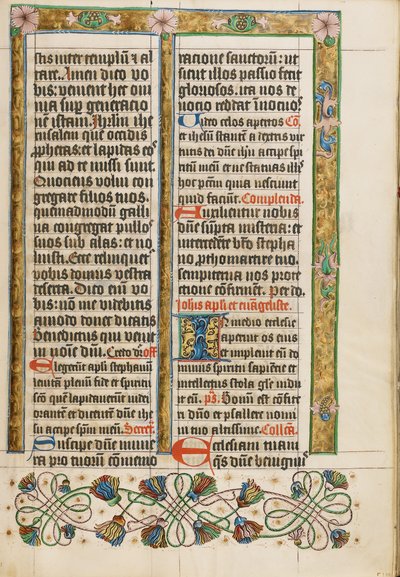 Decorated Text Page by Unknown artist