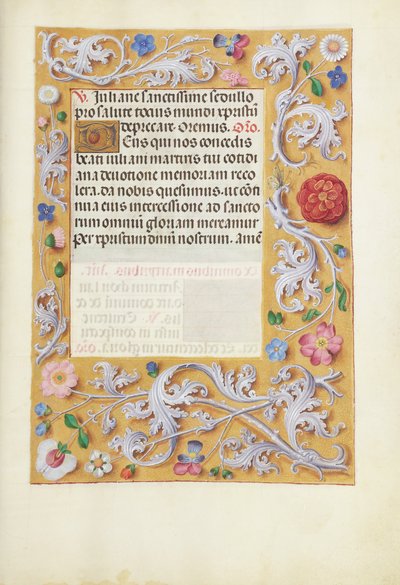 Decorated Text Page by Unknown artist