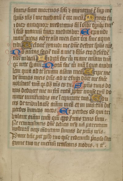 Decorated Text Page by Unknown artist
