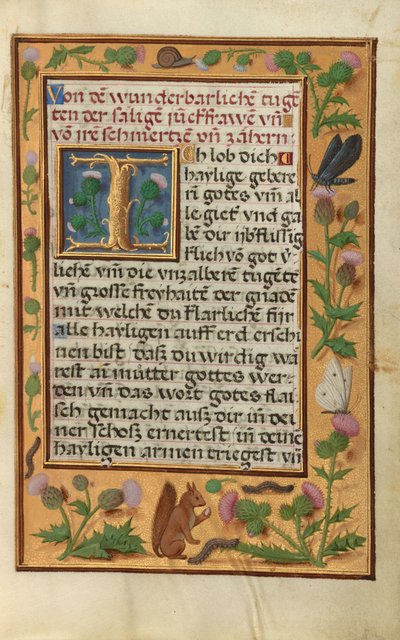 Decorated Text Page by Unknown artist