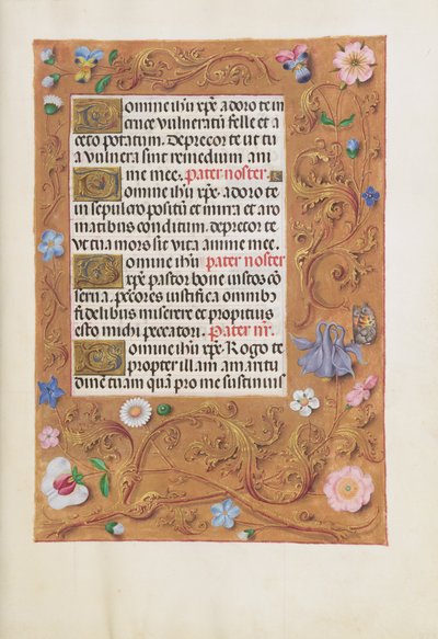 Decorated Text Page by Unknown artist